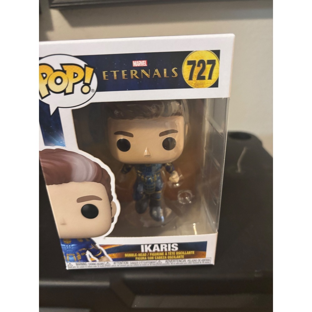 Funko Pop Marvel Eternals Ikaris 727 Vinyl Bobble-Head Figure MCU Collectible